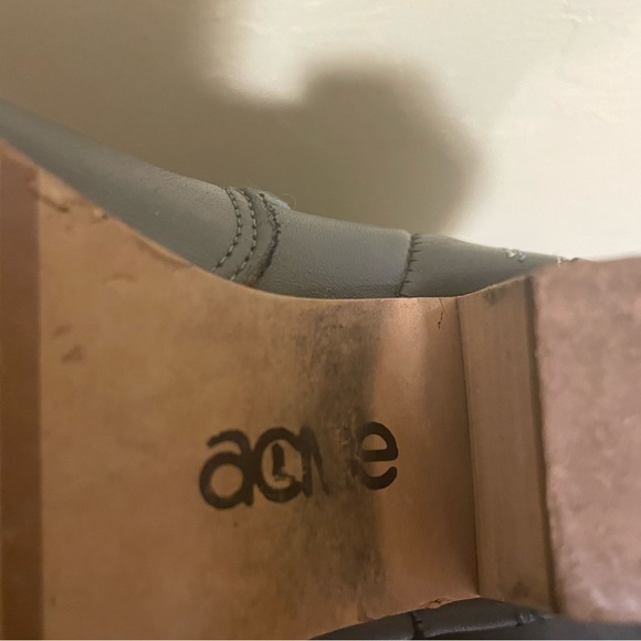 Vintage leather heeled acme western boots - Picture 5 of 8